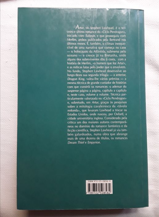 Livro: Artur - O Ciclo Pendragon, de Stephen Lawhead