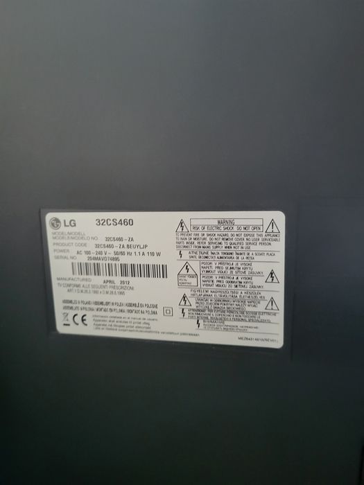 Televisão LG 32.