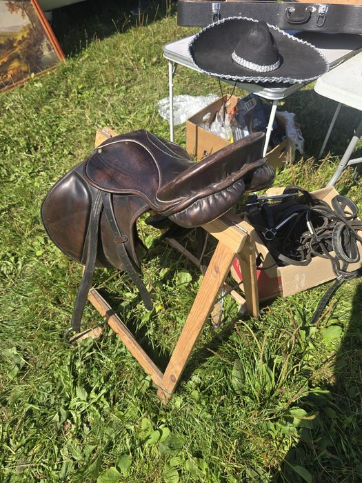 Skórzane siodło jeździeckie UBO International – Made in West Germany