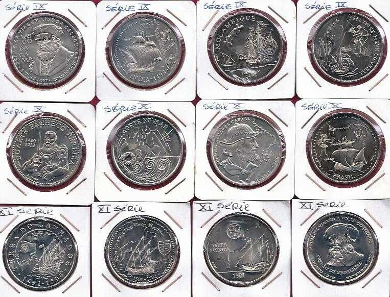 PORTUGAL Coleção Completa dos Descobrimentos  44 Moedas