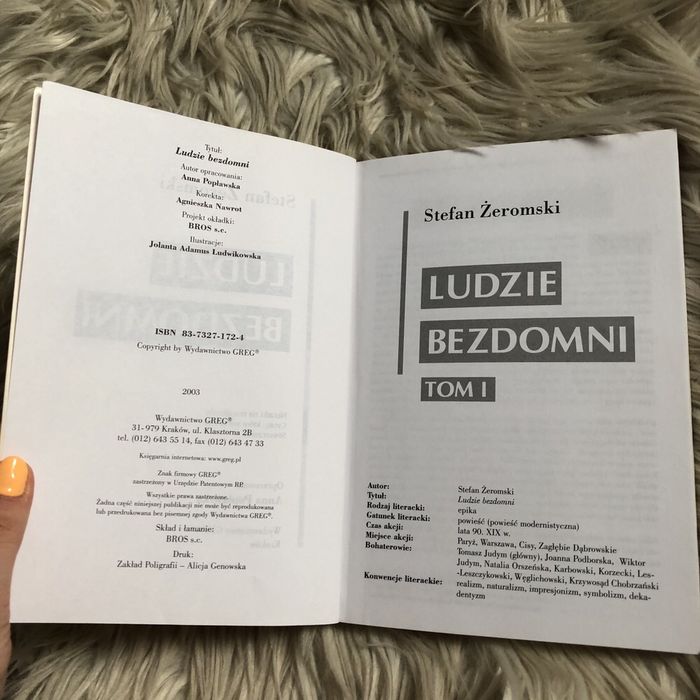 Ludzie Bezdomni Czas I Miejsce Akcji