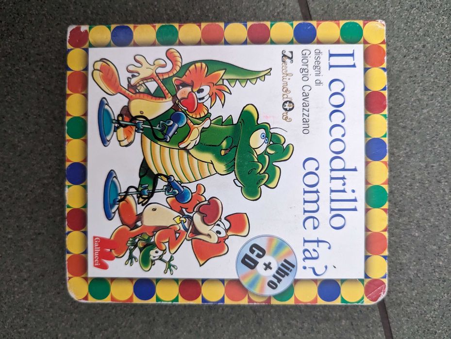 Il coccodrillo come fa książeczka w j.wloskim