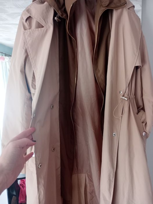 Płaszcz trencz damski