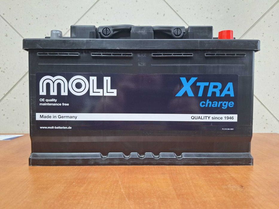 Kraśnik - Nowy akumulator MOLL X-tra 85Ah 80Ah 800A - Varta Bosch