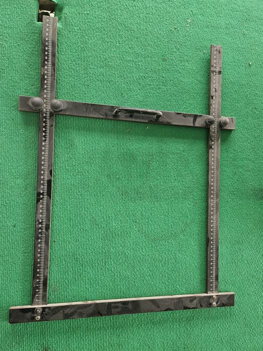Conjunto Esquadros para Vidraria
