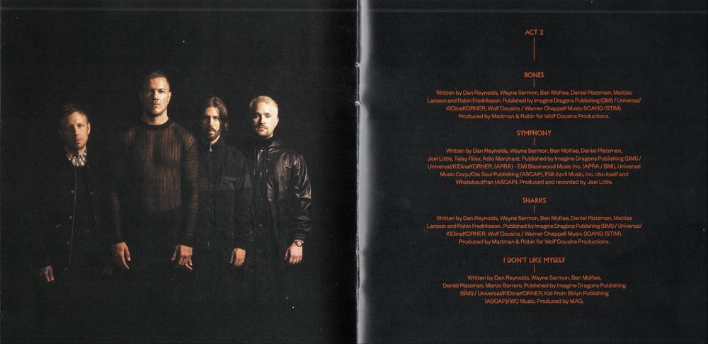 Imagine Dragons Mercury Acts 1 & 2 Target Edition (2CDs 2022) US