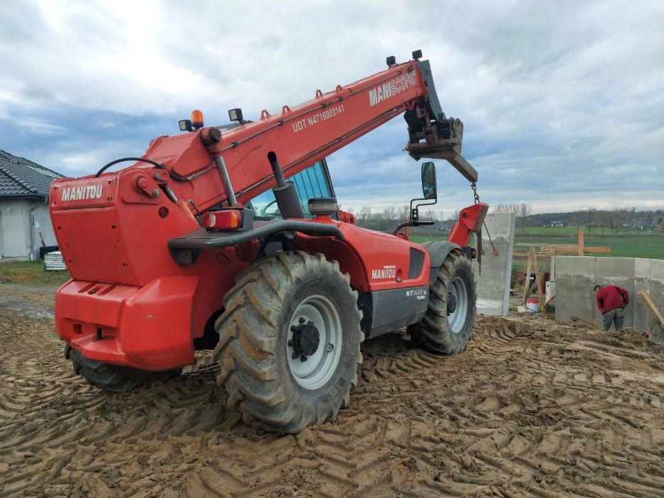 Wynajem Ładowarki Teleskopowej Manitou Obrotowe MRT 1850 , 2150 , 2540