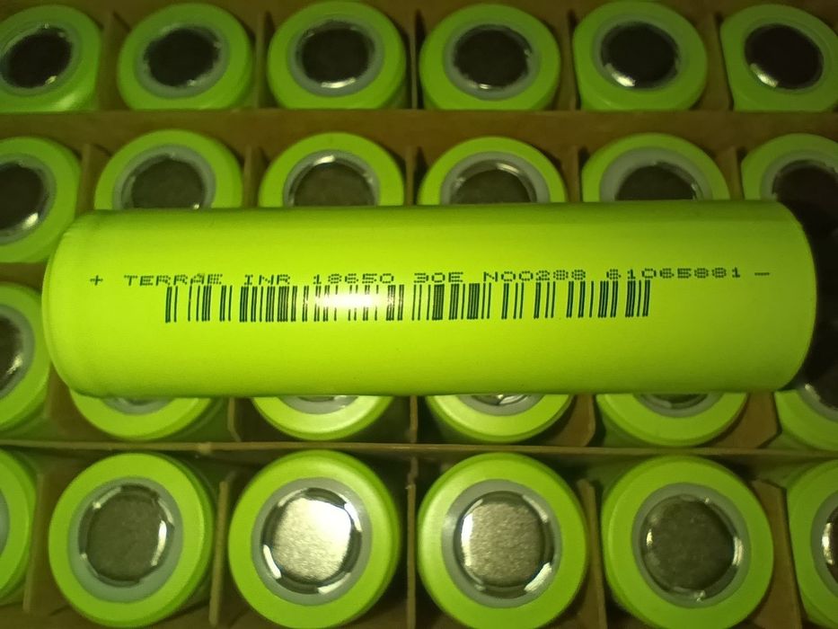 НОВІ Lishen INR18650-30E 3000mAh  6A (TerraE)  18650
