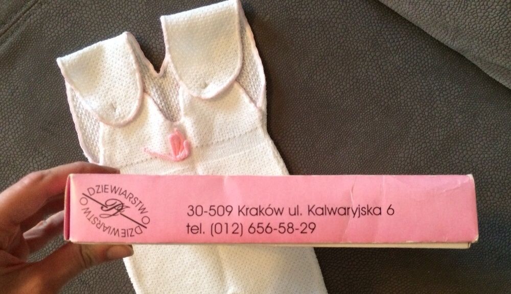 Komplet do chrztu, 56, biały, uniwersalny