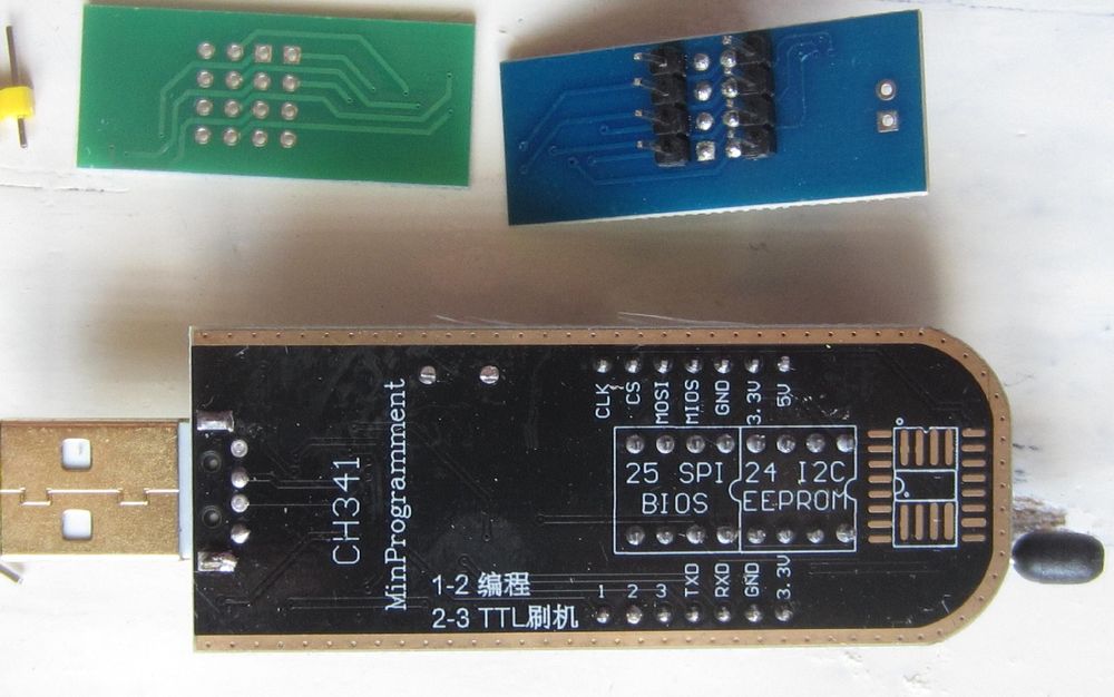 Kit de Programador Bios/EEprom CH341
