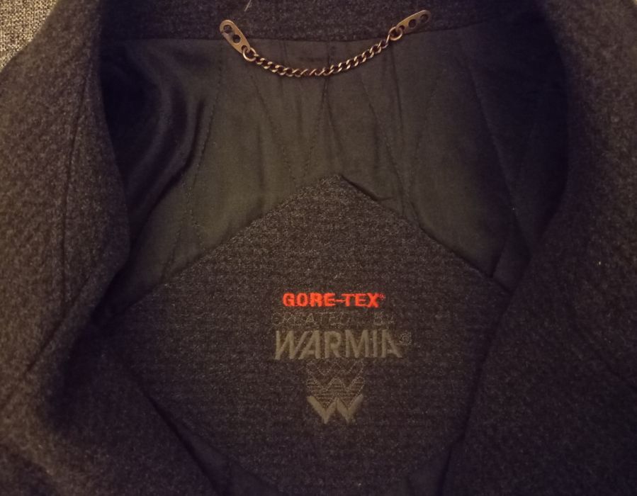 Płaszcz wełniany męski Gore-Tex rozmiar 54
