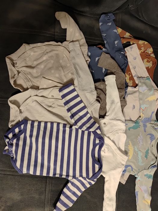 Ubranka niemowlęce rozmiar 68