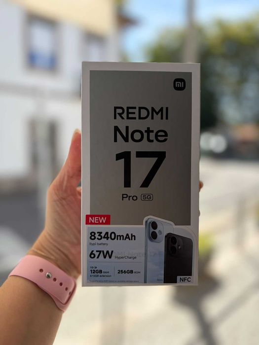 Xiaomi Redmi Note 17 Pro 5G Novo Selado 3 Anos Garantia