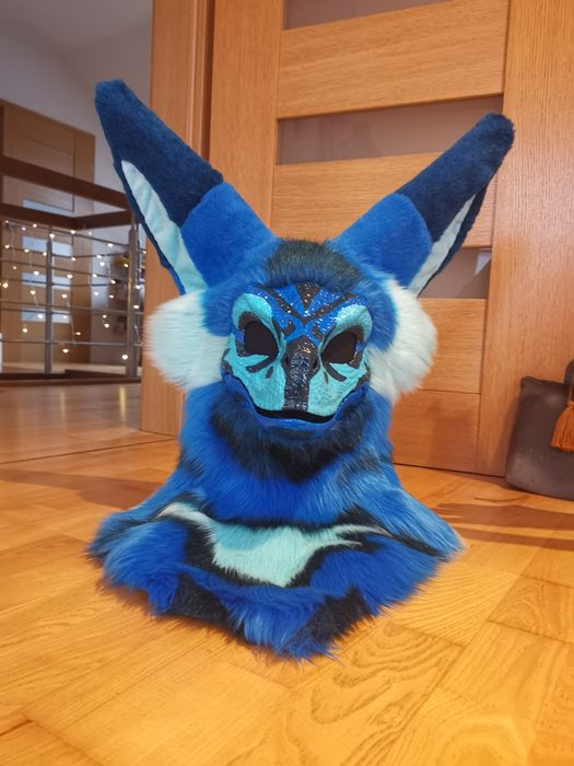 Dino maska, furry, fursuit