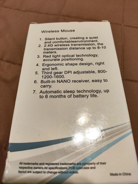 Бездротова мишка bluetooth