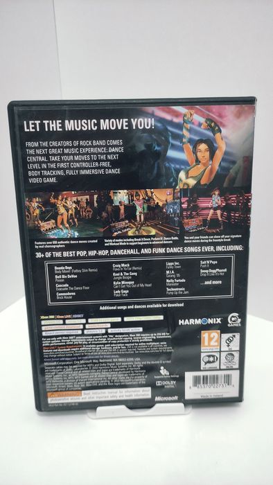 Dance Central Kinect Xbox 360
