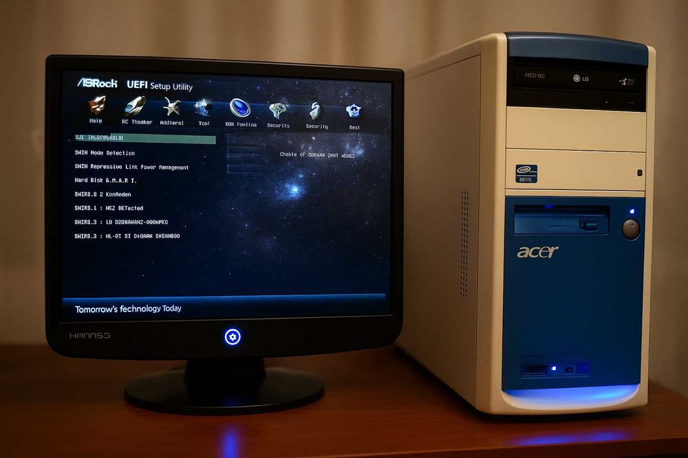 ПК на Windows 11 | GeForce GT 730| Intel | 8 ГБ ОЗП | SSD + HDD