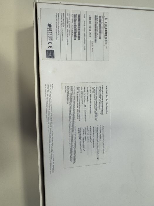 MacBook Pro Retina 15.4 inch (2019) - Core i9 - 16GB/512GB