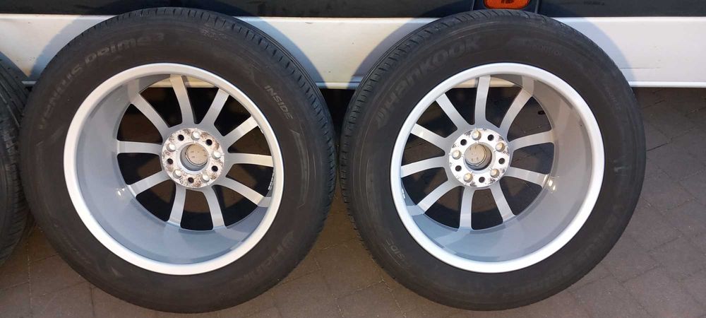 Koła lato oryg. AUDI A6  7.5x17, 5x112, ET36 + Hankook 225/60R17, 2021r