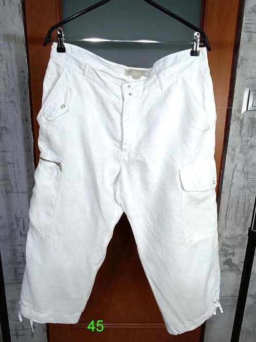 Zara rybaczki 100% len roz 42/44
