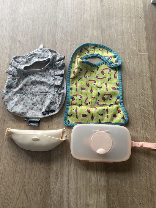 Śliniaki dla dziewczynki - minikoioi, elondie details, close + gratis