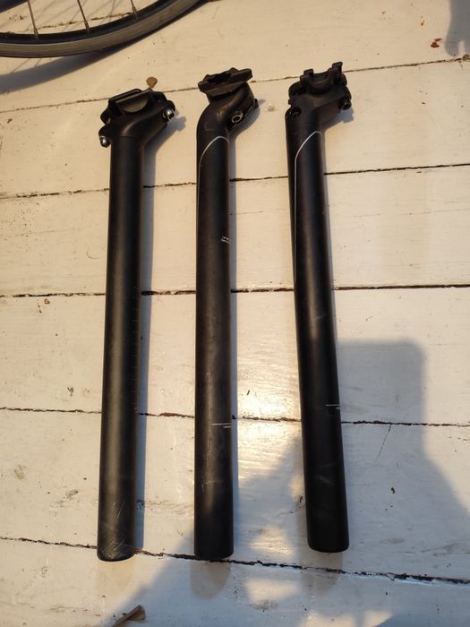 Sztyca aluminiowa Giant, rozmiar 30,9mm/37,5cm używana