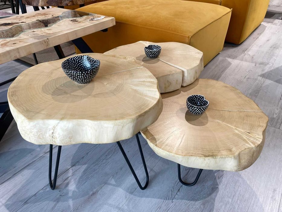 Stół rozkładany stolik drewniany dąb lite drewno na wymiar PRODUCENT