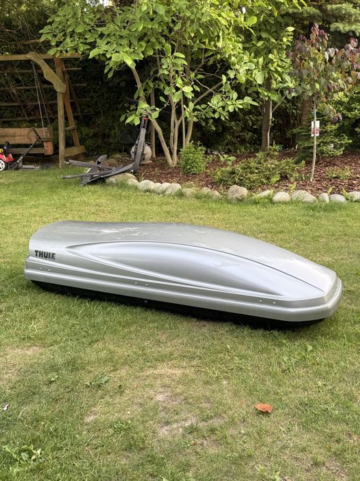 Box dachowy Thule Atlantis 600 - Srebrny