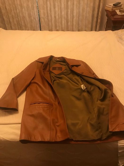 Casaco de Pele, cor Camel