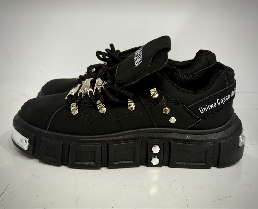 Buty meskie punk rock motocyklowe