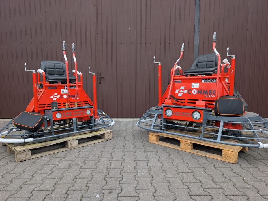 Wynajem zacieraczka samojezdna do betonu