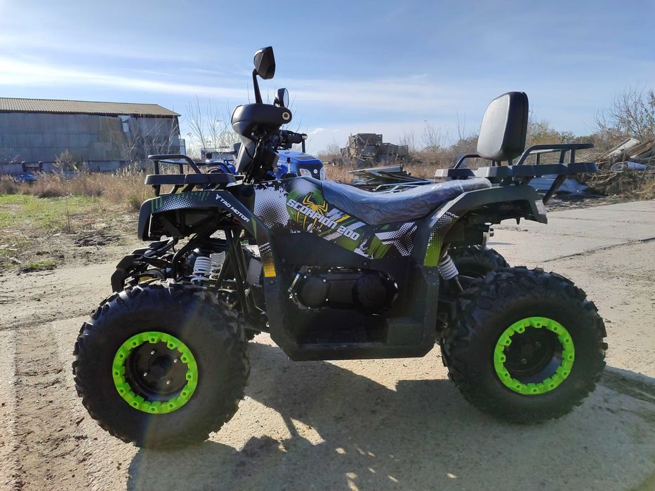 Квадроцикл Comman scorpion 200 + доставка к дому