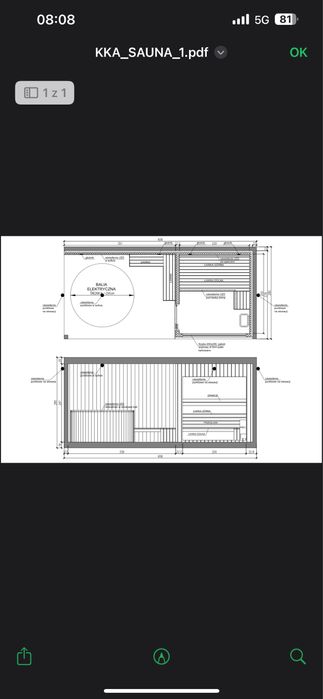 Kontener spa sauna balia jacuzzi kostrukcja stlowa 6m x3m