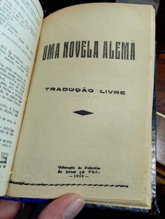 Xandra / Novela Alemã 1947/48 Colecção Folhetins "Jornal a Voz"