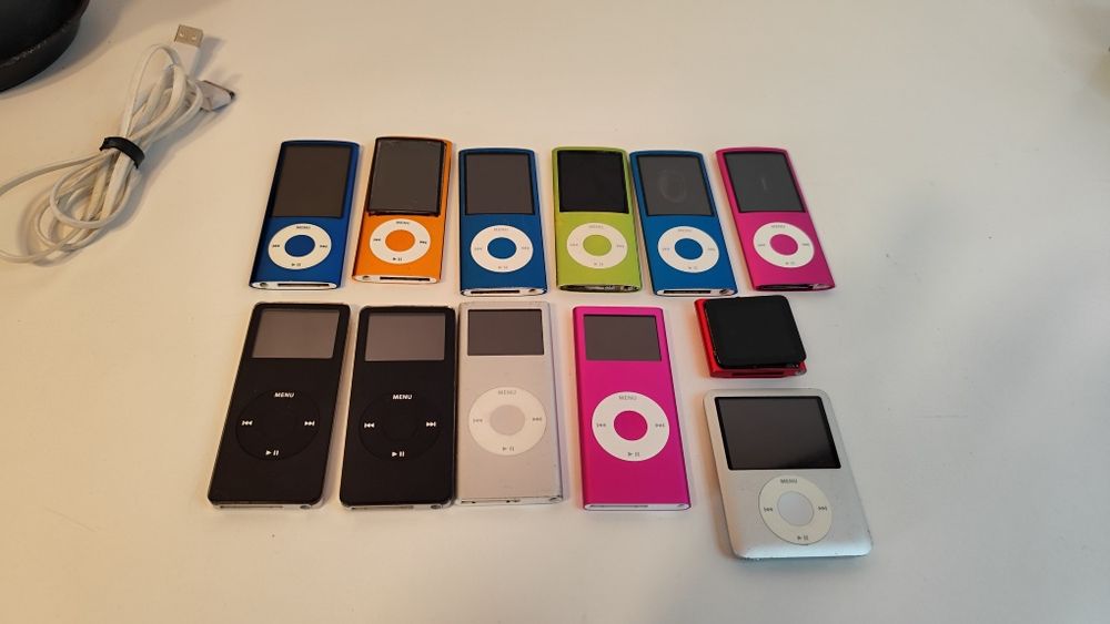 Комплект iPod Nano 12 шт під відновлення та ремонт (1G, 3G, 4G, 5G, 6G)