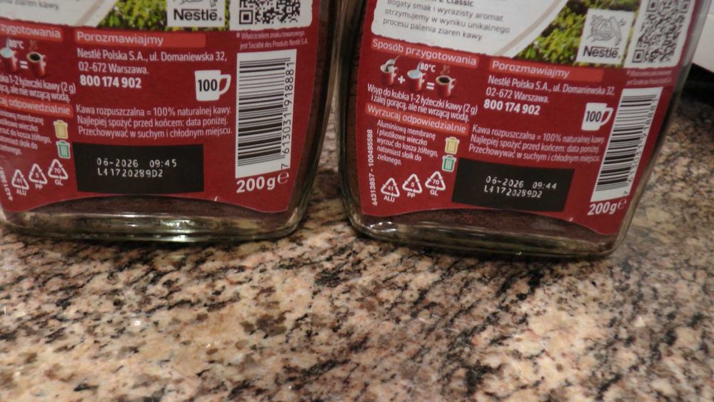 Nescafe classic 200g kawa rozpuszczalna