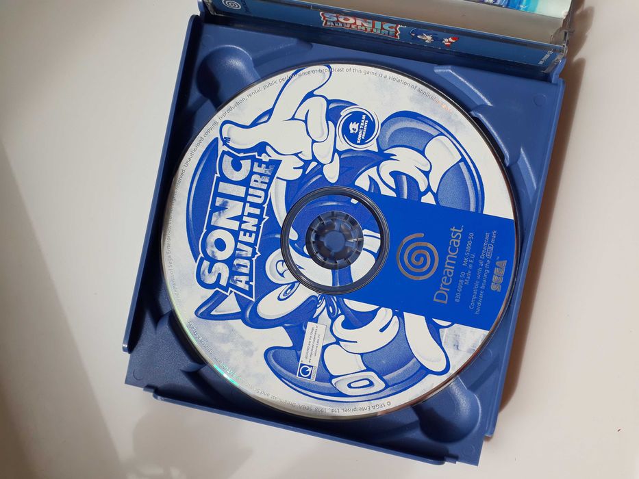 Диск cd sonic dreamcast