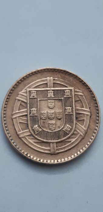 Portugalia 1917 -  1 centavo  - real foto