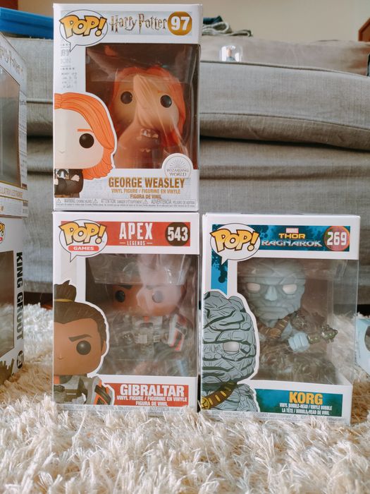 Pop's e Action Figure Variadas