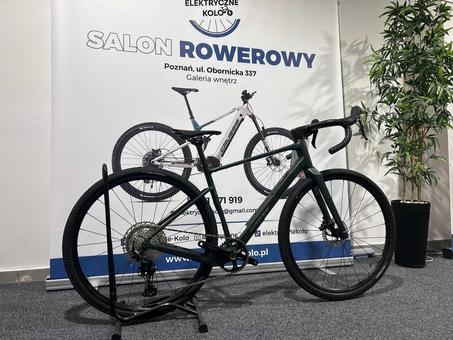 Rower Gravel Kross Esker ADV 1.0 M Zielony Raty 0%