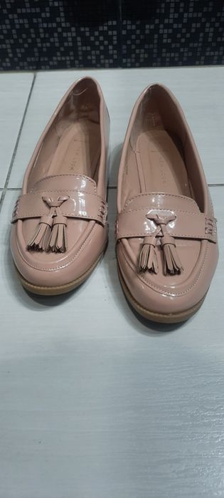 Mokasyny  beżowe