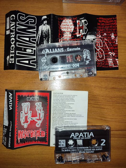 Zestaw  Kaset Punk/Rock