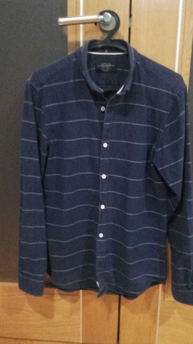 Camisa slim Azul marinho
