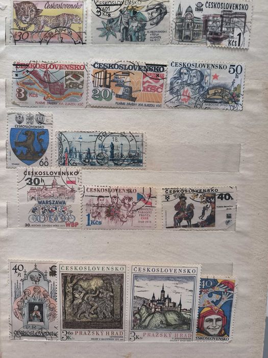 Марки Чехословакия , Польша, Болгария, Мали