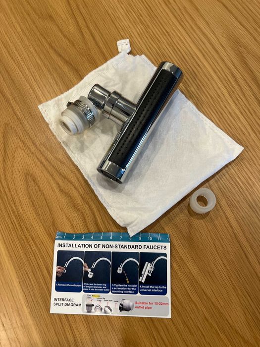 Насадка для кухонного змішувача 3-в-1 з адаптерами універсальна