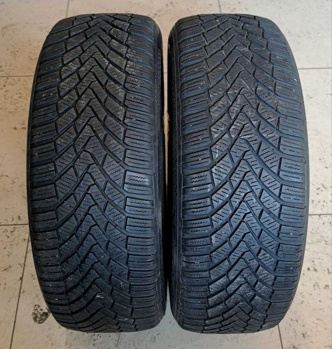Пара шин б/у 205/55R16 91H Continental ContiWinterContact TS850