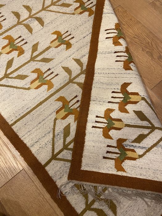 Wzorzysty prostokątny kilim