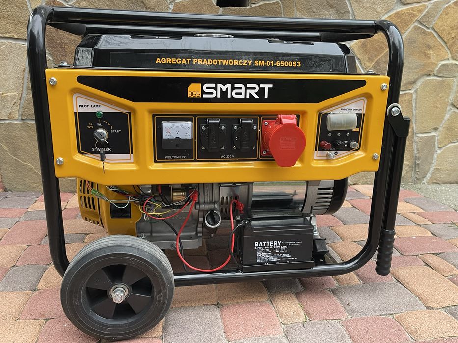 Генератор трифазний 5.5кВт SMART 365 SM-01-6500S 3