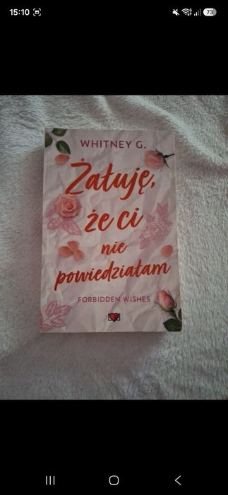 Zaluje ze ci nie powiedzialam