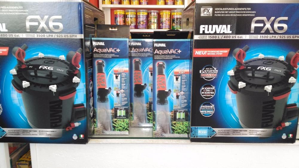 Aspirador fluval para aquario novo aquavac